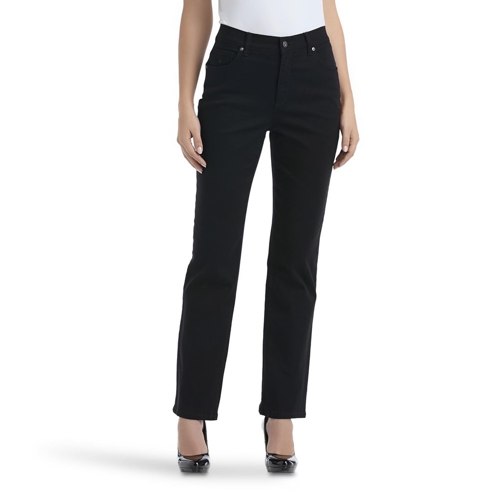 Black Gloria Vanderbilt Classic Amanda Jean - Size 10